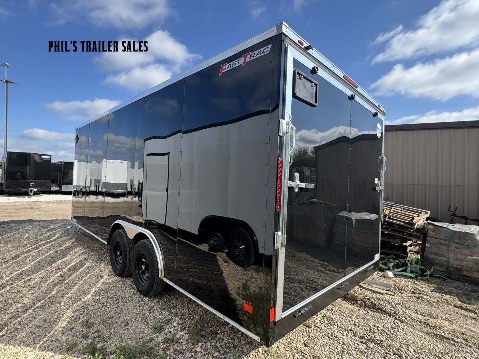 New WELLS CARGO 8.5 X 20 Cargo / Enclosed Trailer FAST TRACK D SERIES UPGRADED 5200LB DEXTER AXLES UPGRADED 7' INTERIOR