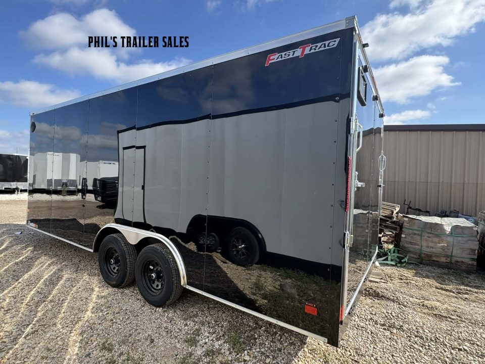 New WELLS CARGO 8.5 X 20 Cargo / Enclosed Trailer FAST TRACK D SERIES UPGRADED 5200LB DEXTER AXLES UPGRADED 7' INTERIOR