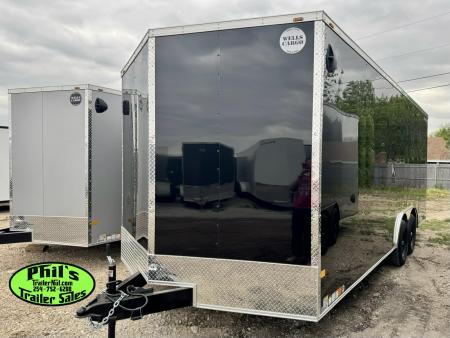 New WELLS CARGO 8.5 X 20 Cargo / Enclosed Trailer FAST TRACK D SERIES UPGRADED 5200LB DEXTER AXLES UPGRADED 7' INTERIOR