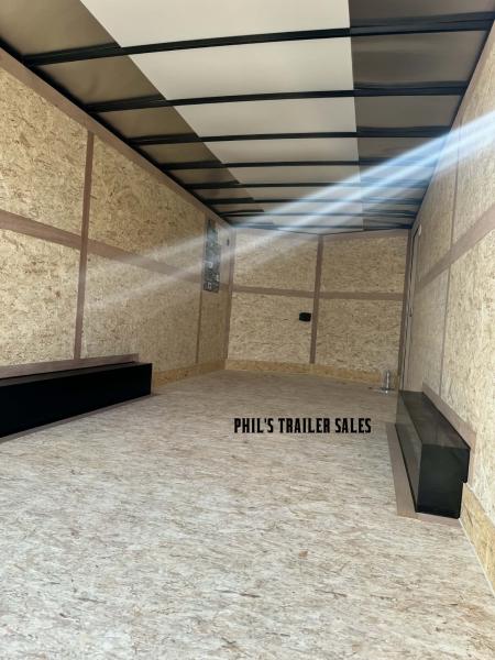 New WELLS CARGO 8.5 X 20 Cargo / Enclosed Trailer FAST TRACK D SERIES UPGRADED 5200LB DEXTER AXLES UPGRADED 7' INTERIOR