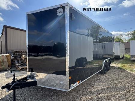 New WELLS CARGO 8.5 X 20 Cargo / Enclosed Trailer FAST TRACK D SERIES UPGRADED 5200LB DEXTER AXLES UPGRADED 7' INTERIOR