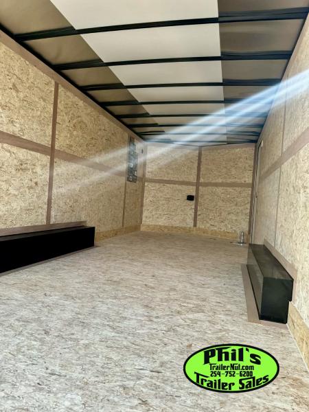 New WELLS CARGO 8.5 X 20 Cargo / Enclosed Trailer FAST TRACK D SERIES UPGRADED 5200LB DEXTER AXLES UPGRADED 7' INTERIOR