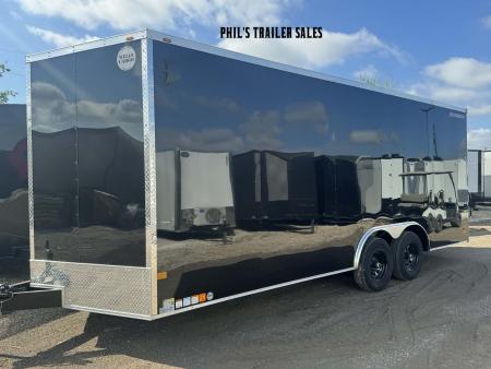 New WELLS CARGO 8.5 X 20 Cargo / Enclosed Trailer FAST TRACK D SERIES UPGRADED 5200LB DEXTER AXLES UPGRADED 7' INTERIOR