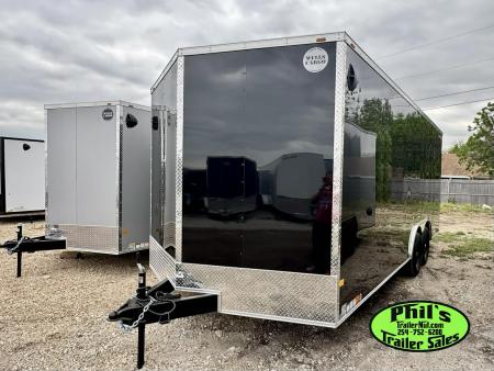 New WELLS CARGO 8.5 X 20 Cargo / Enclosed Trailer FAST TRACK D SERIES UPGRADED 5200LB DEXTER AXLES UPGRADED 7' INTERIOR