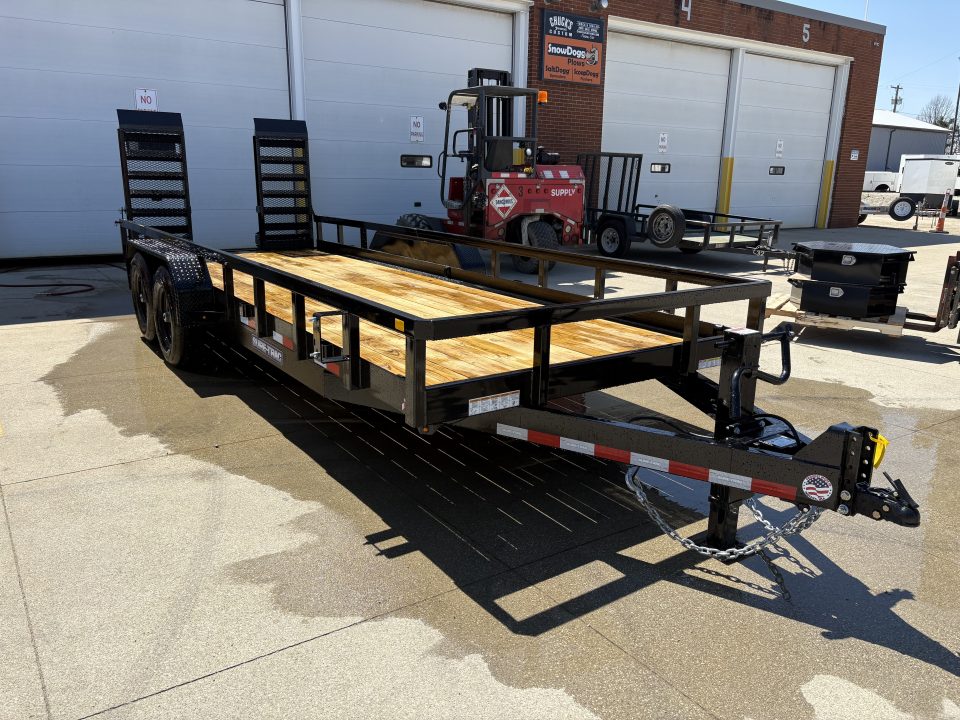 New 2026 Sure-Trac 7X20 TUBE TOP UTILTY TRAILER 14K Equipment Trailer