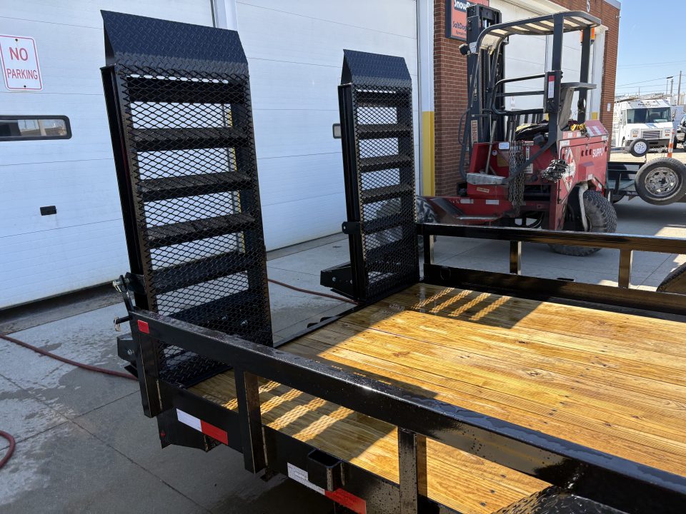 New 2026 Sure-Trac 7X20 TUBE TOP UTILTY TRAILER 14K Equipment Trailer