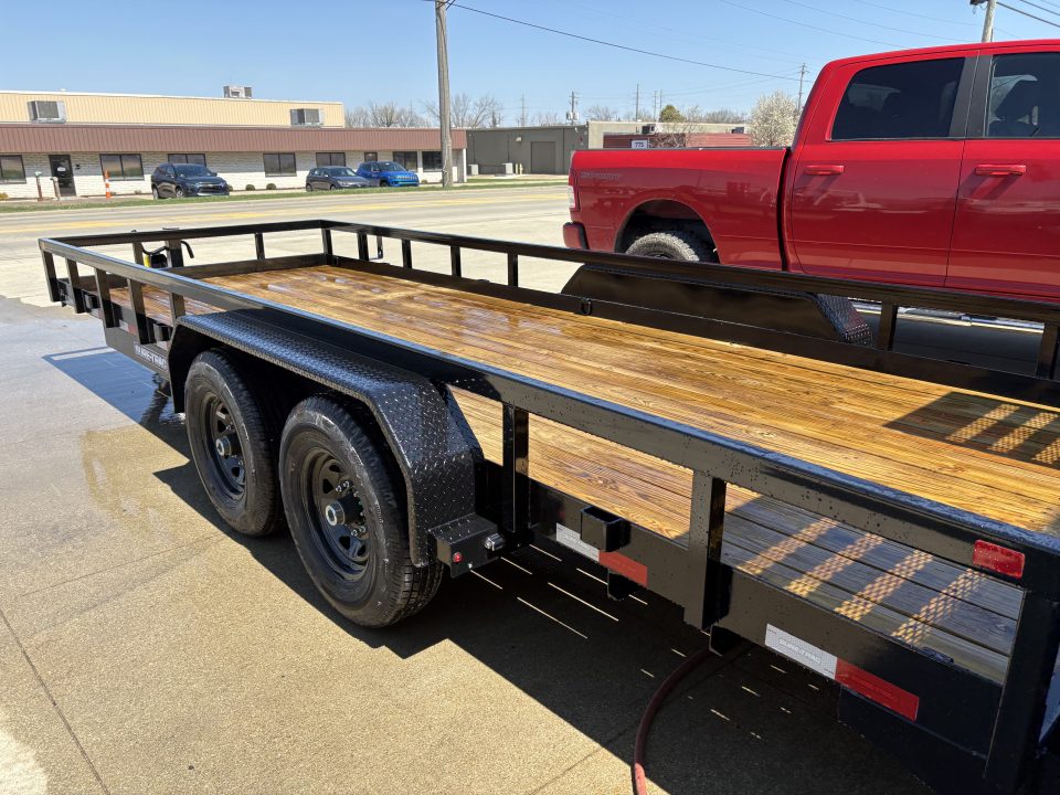 New 2026 Sure-Trac 7X20 TUBE TOP UTILTY TRAILER 14K Equipment Trailer