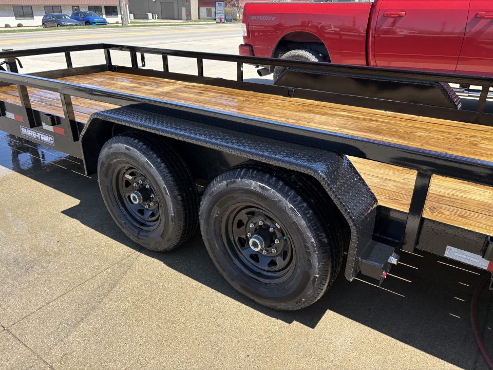 New 2026 Sure-Trac 7X20 TUBE TOP UTILTY TRAILER 14K Equipment Trailer