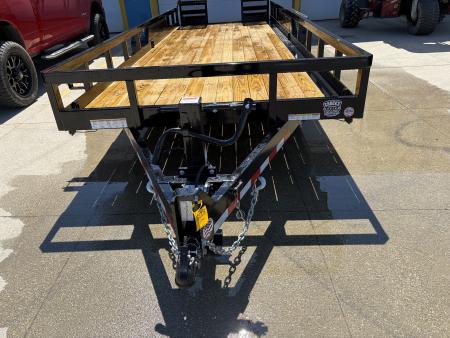 New 2026 Sure-Trac 7X20 TUBE TOP UTILTY TRAILER 14K Equipment Trailer