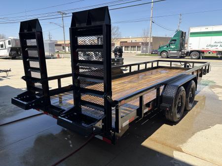 New 2026 Sure-Trac 7X20 TUBE TOP UTILTY TRAILER 14K Equipment Trailer