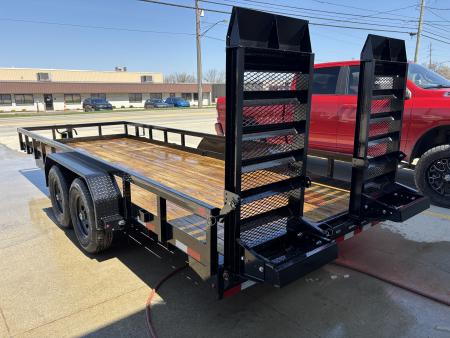 New 2026 Sure-Trac 7X20 TUBE TOP UTILTY TRAILER 14K Equipment Trailer