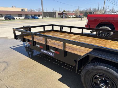 New 2026 Sure-Trac 7X20 TUBE TOP UTILTY TRAILER 14K Equipment Trailer