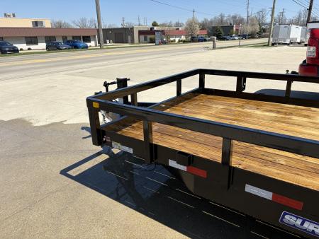 New 2026 Sure-Trac 7X20 TUBE TOP UTILTY TRAILER 14K Equipment Trailer