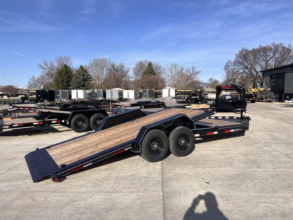 New LOWEST PRICES New 2026 Double A 22'= 16' Tilt +6' flat 14K Gravity Tilt HEAVY DUTY Trailer
