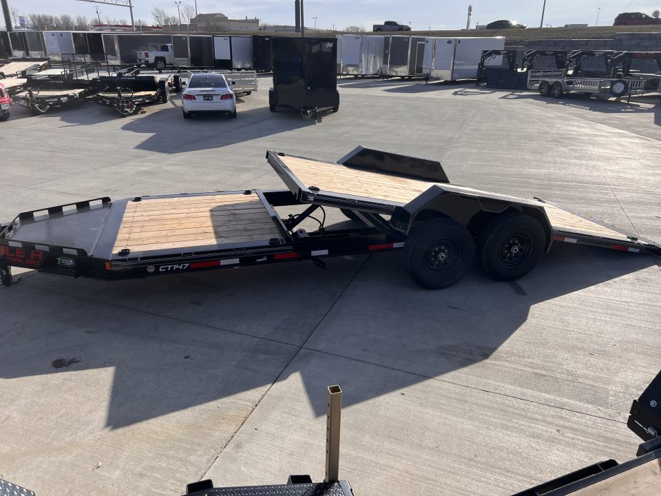 New LOWEST PRICES New 2026 Double A 22'= 16' Tilt +6' flat 14K Gravity Tilt HEAVY DUTY Trailer