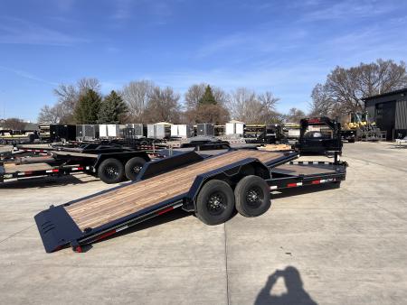 New LOWEST PRICES New 2026 Double A 22'= 16' Tilt +6' flat 14K Gravity Tilt HEAVY DUTY Trailer