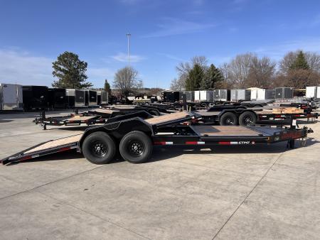 New LOWEST PRICES New 2026 Double A 22'= 16' Tilt +6' flat 14K Gravity Tilt HEAVY DUTY Trailer