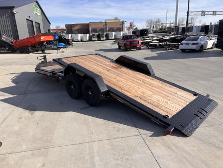 New LOWEST PRICES New 2026 Double A 22'= 16' Tilt +6' flat 14K Gravity Tilt HEAVY DUTY Trailer