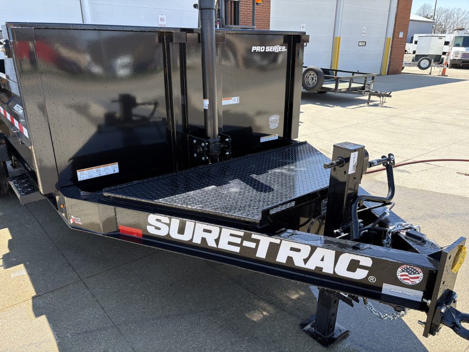 New 2026 Sure-Trac 7 x 14 Pro Series Telescopic 15.4K Dump Trailer