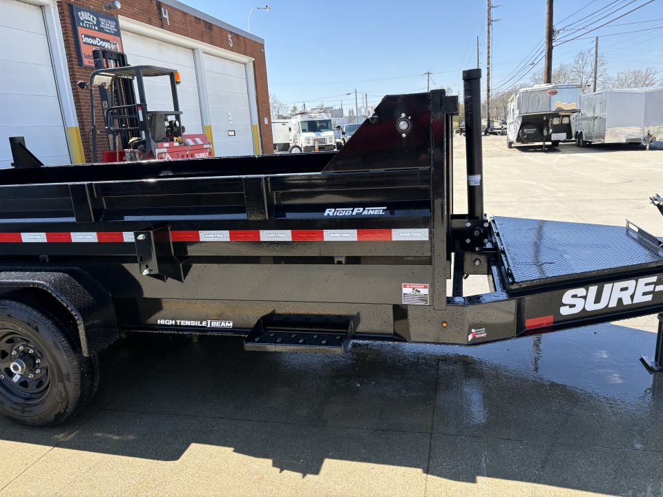 New 2026 Sure-Trac 7 x 14 Pro Series Telescopic 15.4K Dump Trailer