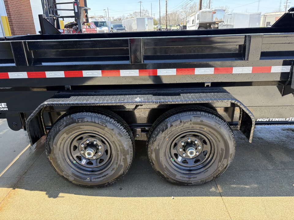 New 2026 Sure-Trac 7 x 14 Pro Series Telescopic 15.4K Dump Trailer
