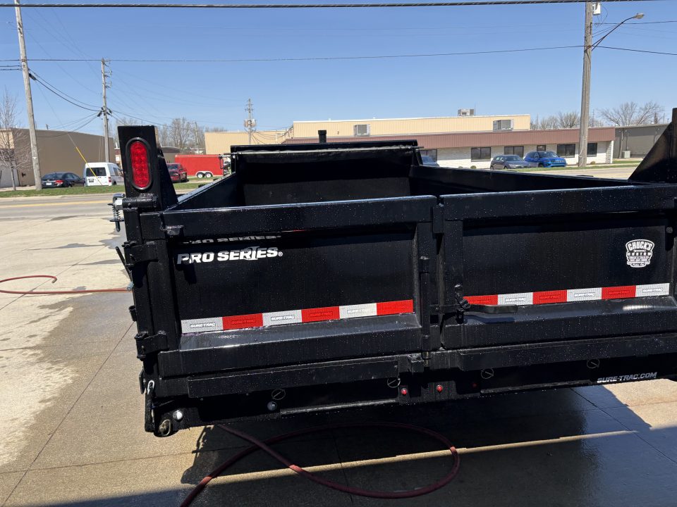 New 2026 Sure-Trac 7 x 14 Pro Series Telescopic 15.4K Dump Trailer