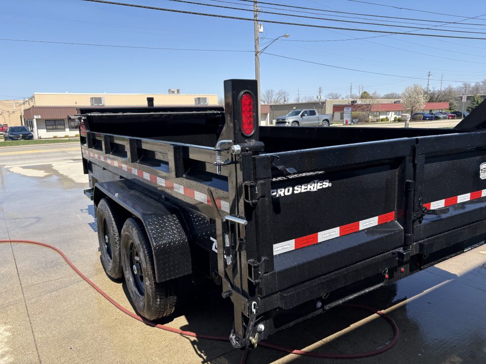New 2026 Sure-Trac 7 x 14 Pro Series Telescopic 15.4K Dump Trailer