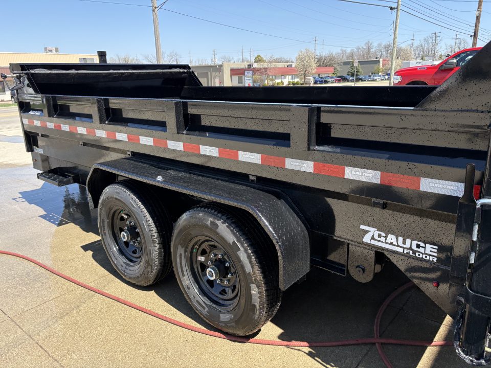 New 2026 Sure-Trac 7 x 14 Pro Series Telescopic 15.4K Dump Trailer