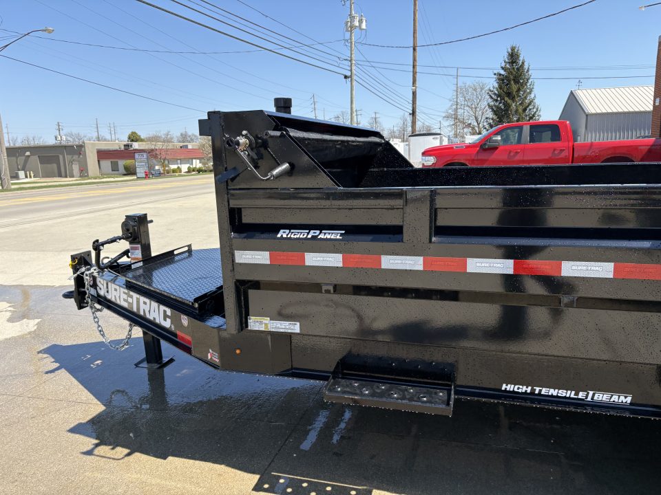 New 2026 Sure-Trac 7 x 14 Pro Series Telescopic 15.4K Dump Trailer