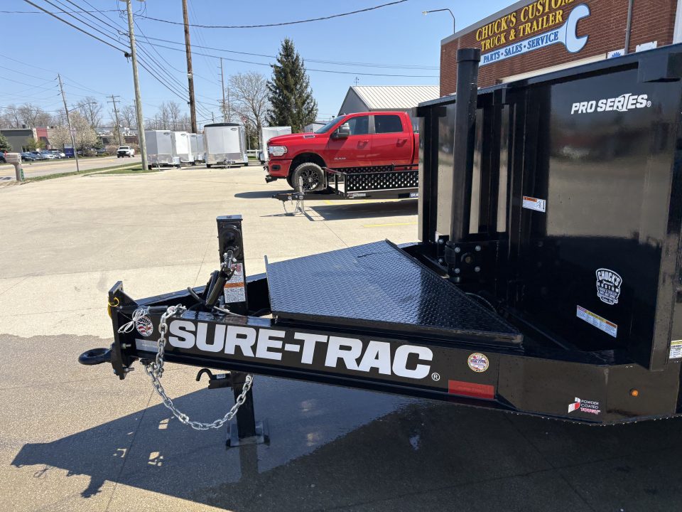 New 2026 Sure-Trac 7 x 14 Pro Series Telescopic 15.4K Dump Trailer