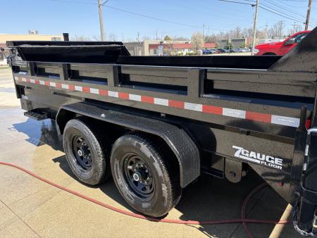 New 2026 Sure-Trac 7 x 14 Pro Series Telescopic 15.4K Dump Trailer