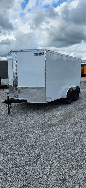 New 2026 Cynergy 2 7x12 Tandem Axes Cargo / Enclosed Trailer
