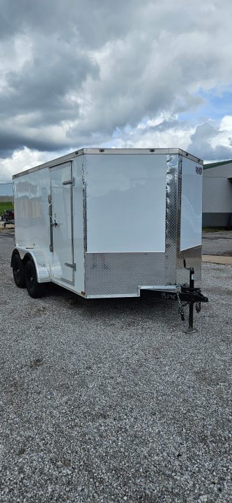 New 2026 Cynergy 2 7x12 Tandem Axes Cargo / Enclosed Trailer