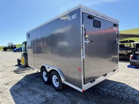 New NEW 2026 Car Mate 8.5 x 16 HD Custom Cargo Trailer w/ Ramp Door