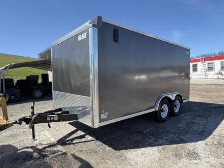 New NEW 2026 Car Mate 8.5 x 16 HD Custom Cargo Trailer w/ Ramp Door