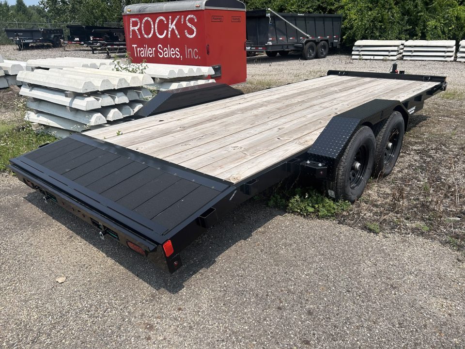 New 2026 Liberty 83 IN X 20 FT STEEL FRAME CAR HAULER 10K GVWR WOOD DECK