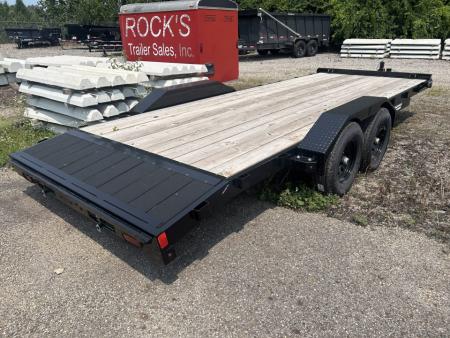 New 2026 Liberty 83 IN X 20 FT STEEL FRAME CAR HAULER 10K GVWR WOOD DECK
