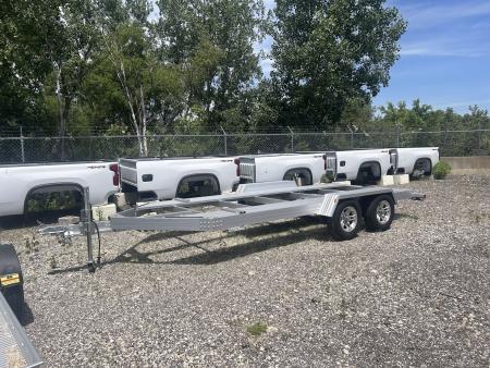 Used 2021 Trailex CT-8055EB 18 FT ALUMINUM CAR HAULER