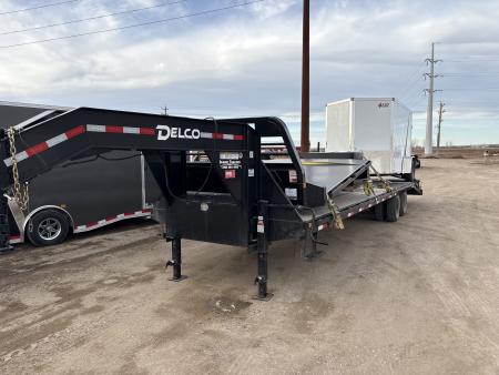 Used 2026 Delco Trailers 32' W/10K AXLES Flatbed Trailer