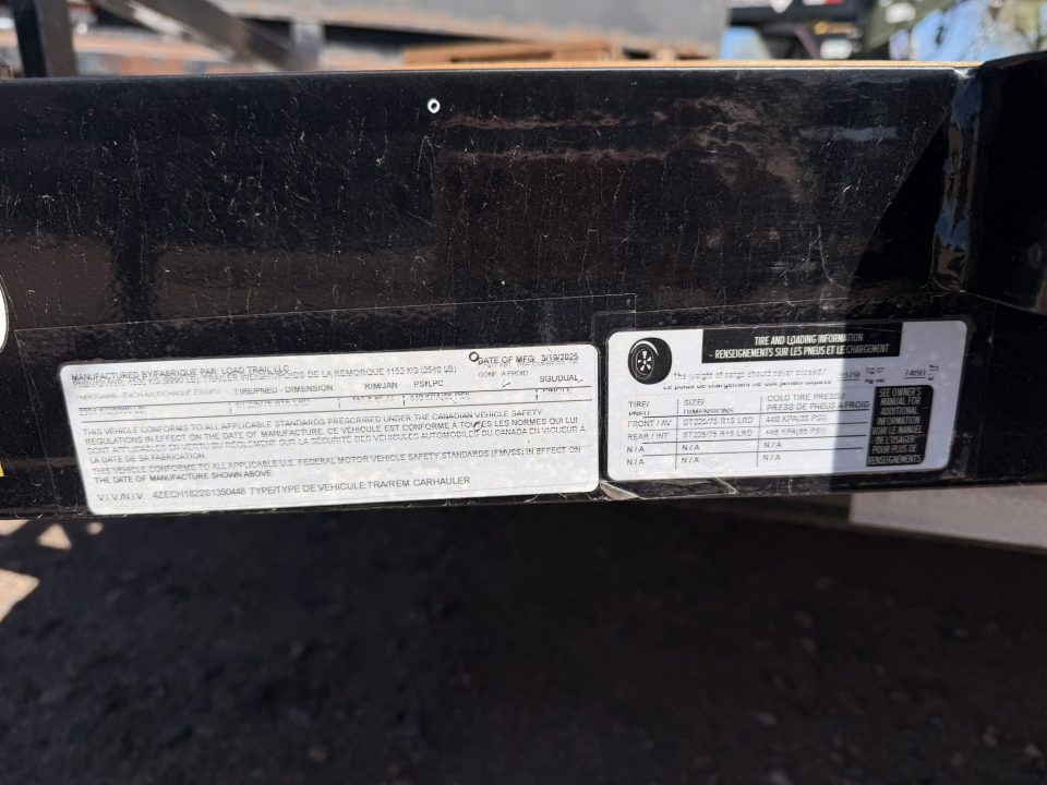 Used 2025 Load Trail 7-18 Heavy Car Hauler 10K GVWR