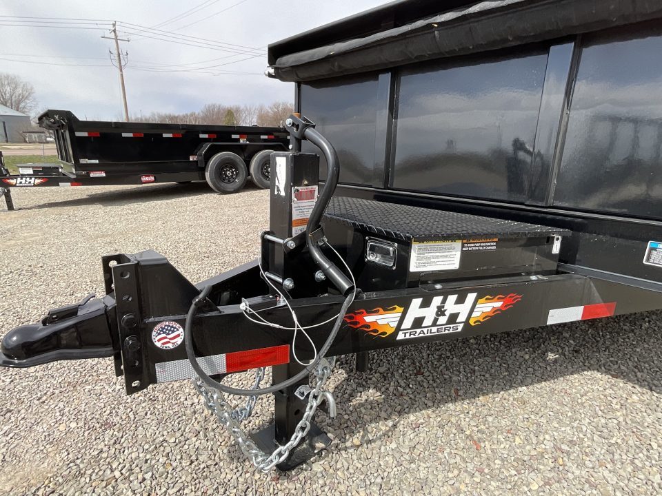 New 2026 H&H Trailers H8314DBW-B-140 Dump Trailer