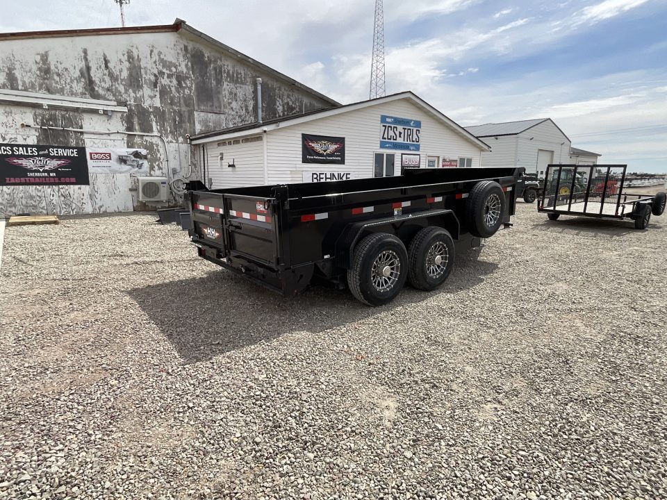 New 2026 H&H Trailers H8314DBW-B-140 Dump Trailer