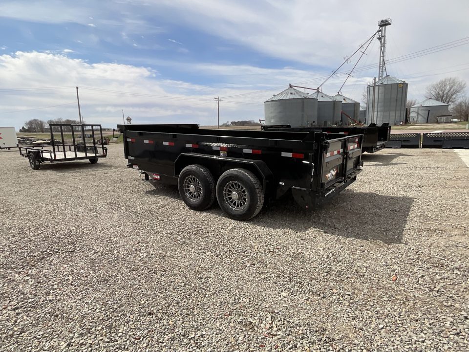New 2026 H&H Trailers H8314DBW-B-140 Dump Trailer