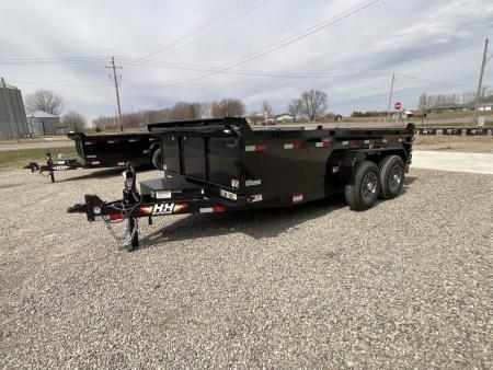 New 2026 H&H Trailers H8314DBW-B-140 Dump Trailer
