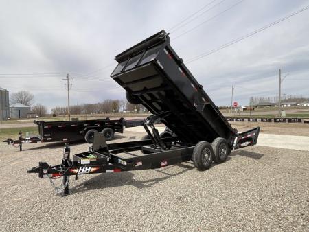 New 2026 H&H Trailers H8314DBW-B-140 Dump Trailer