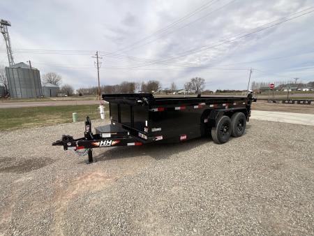 New 2026 H&H Trailers H8314DBW-B-140 Dump Trailer