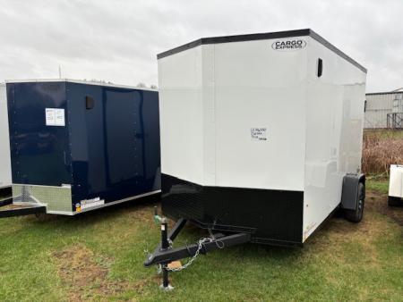 New 2026 Cargo Express 7X12 3.5K * RAMP DOOR * 6.5 FT INTERIOR * D-RINGS *KE-DX8412-035 EX DLX Cargo / Enclosed Trailer