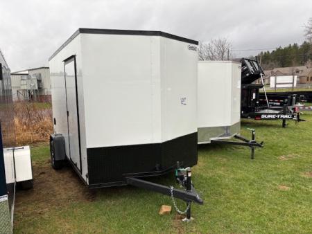 New 2026 Cargo Express 7X12 3.5K * RAMP DOOR * 6.5 FT INTERIOR * D-RINGS *KE-DX8412-035 EX DLX Cargo / Enclosed Trailer