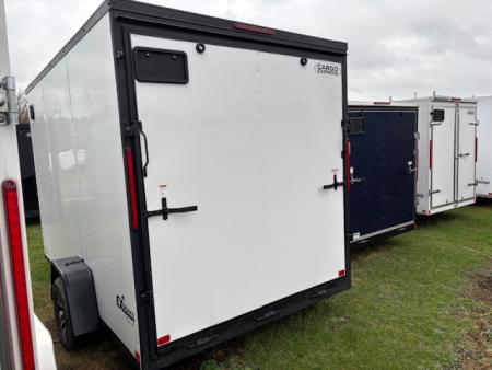 New 2026 Cargo Express 7X12 3.5K * RAMP DOOR * 6.5 FT INTERIOR * D-RINGS *KE-DX8412-035 EX DLX Cargo / Enclosed Trailer