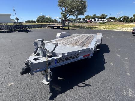 New 2024 Diamond C Trailers 16X82 HDT207 HYD DAMPENED TILT EQUIP Equipment Trailer